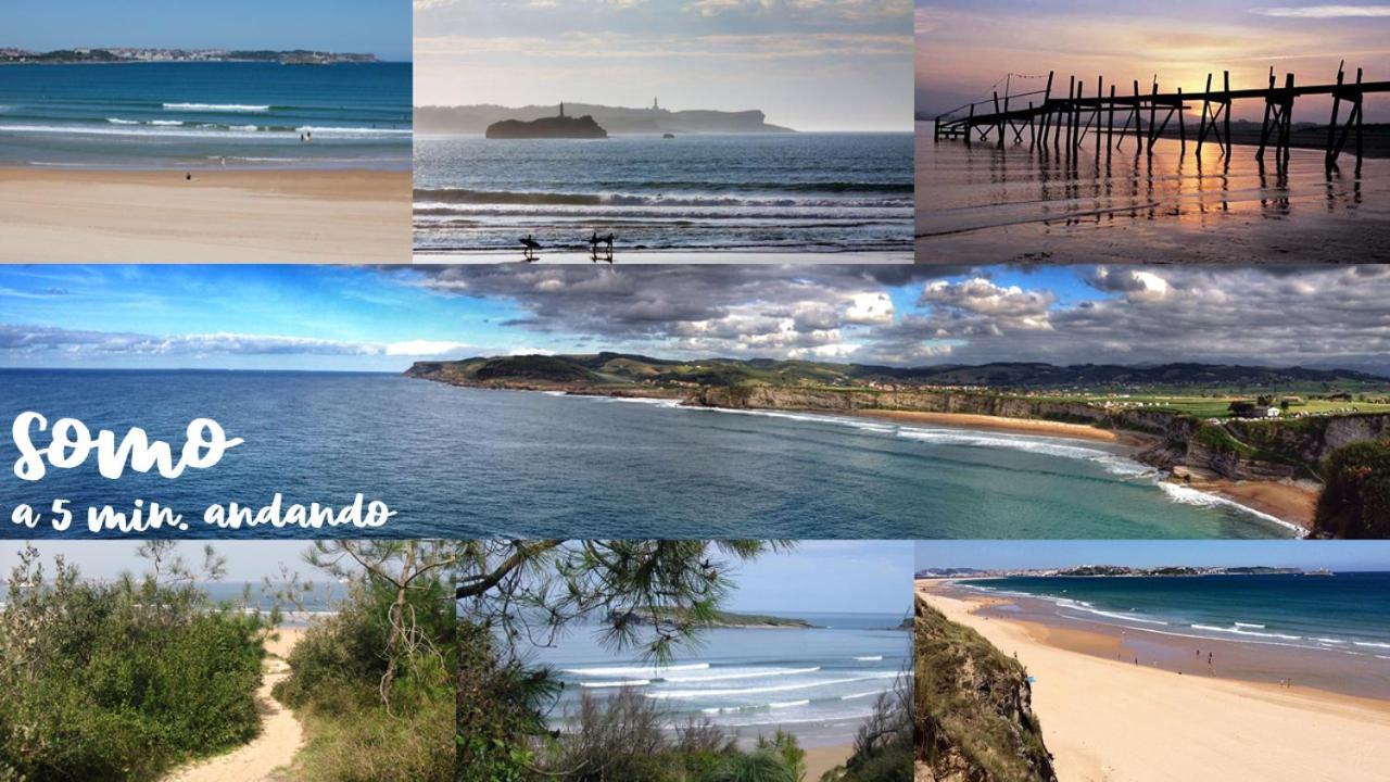 "Las Camelias Somo" Un Lugar Para Desconectar!! Vistas Al Mar!! Exteriér fotografie