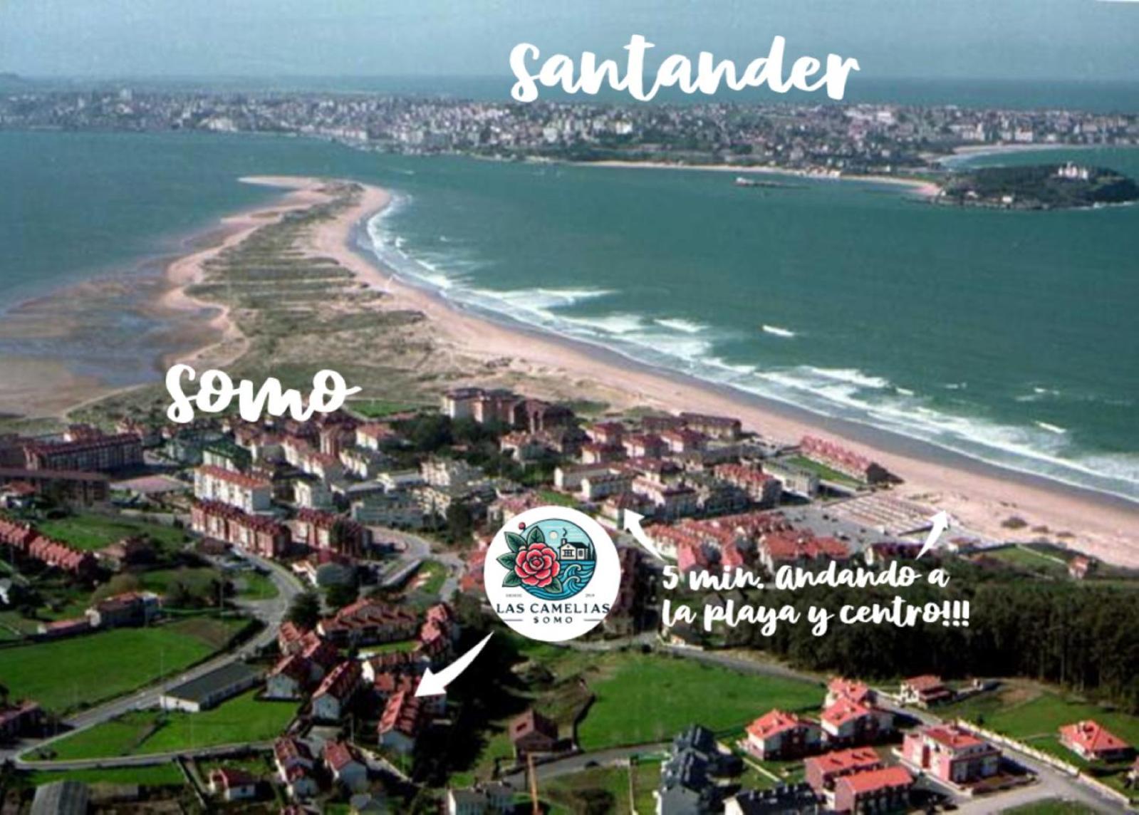 "Las Camelias Somo" Un Lugar Para Desconectar!! Vistas Al Mar!! Exteriér fotografie